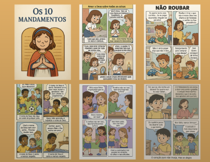 Os 10 Mandamentos em Quadrinhos